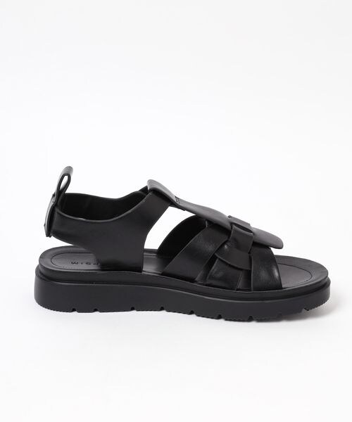 LEPSIM(レプシィム)の「クッションアツゾコグルカサンダル(シューズ・アイボリー08/ブラック09・S(22.5)/M(23-23.5)/L(24-24.5))」の10枚目の写真