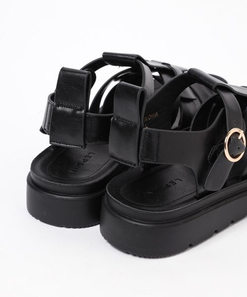 LEPSIM(レプシィム)の「クッションアツゾコグルカサンダル(シューズ・アイボリー08/ブラック09・S(22.5)/M(23-23.5)/L(24-24.5))」の20枚目の写真