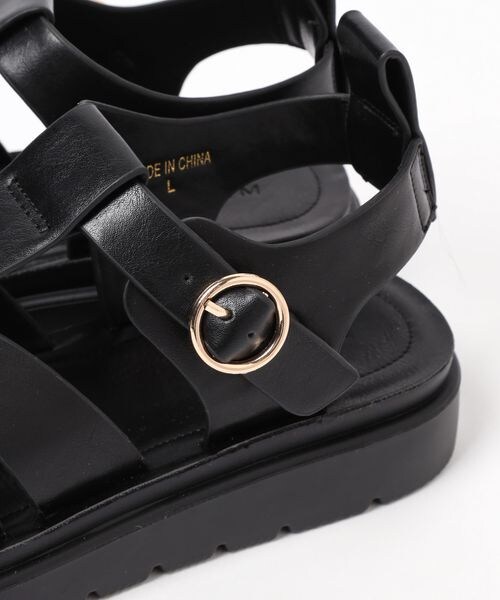 LEPSIM(レプシィム)の「クッションアツゾコグルカサンダル(シューズ・アイボリー08/ブラック09・S(22.5)/M(23-23.5)/L(24-24.5))」の17枚目の写真