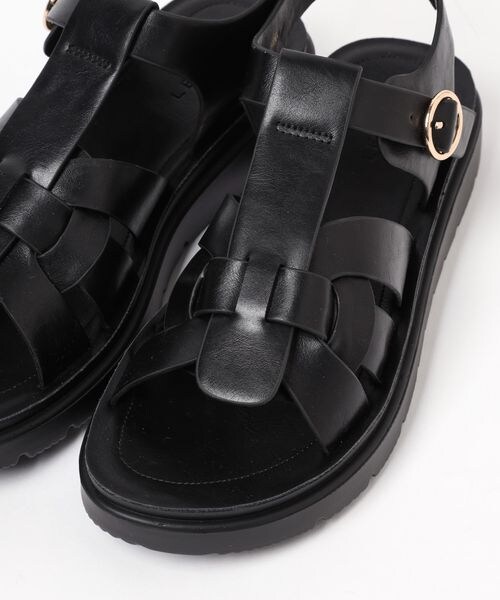 LEPSIM(レプシィム)の「クッションアツゾコグルカサンダル(シューズ・アイボリー08/ブラック09・S(22.5)/M(23-23.5)/L(24-24.5))」の15枚目の写真