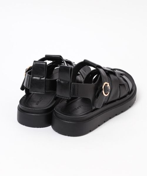 LEPSIM(レプシィム)の「クッションアツゾコグルカサンダル(シューズ・アイボリー08/ブラック09・S(22.5)/M(23-23.5)/L(24-24.5))」の11枚目の写真