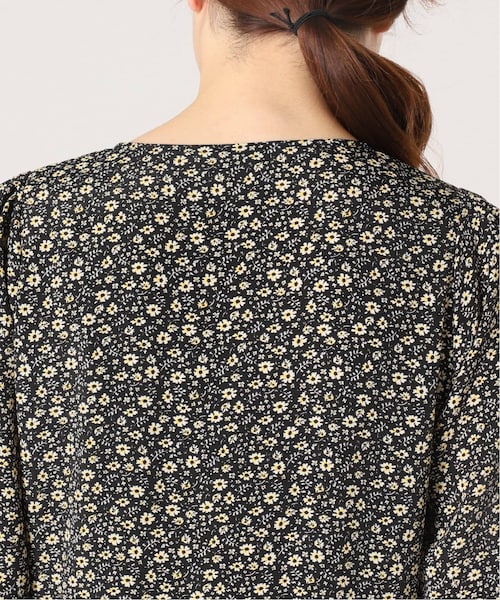 スローブイエナ Fleurプリントフロントボタンワンピース　小花柄　ロング　38 SLOBE IENA（スローブイエナ）の「《予約》Fleurプリント