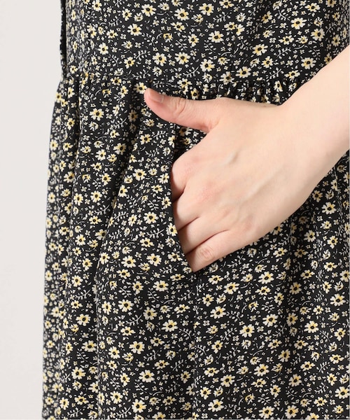 スローブイエナ Fleurプリントフロントボタンワンピース　小花柄　ロング　38 SLOBE IENA（スローブイエナ）の「《予約》Fleurプリント