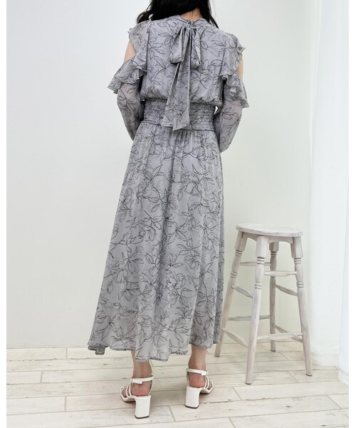 INGNI(イング)の「【WEB先行】ナローストラップヒールサンダル(その他・レディース・クリアー/オフホワイト/クロ・M/L)」の8枚目の写真
