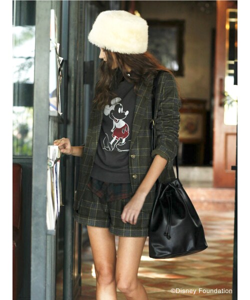 Ungrid（アングリッド）の「【Casual】ボリュームファーHAT（帽子・レディース・オフホワイト/ブラウン/ベージュ・F）」の5枚目の写真