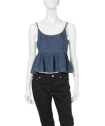 Ungrid | 【Lady】デニムペプラムトップス(トップス)