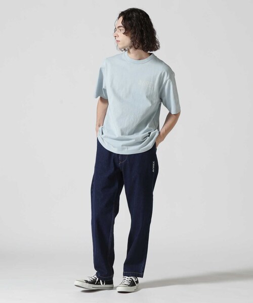 AVIREX(アヴィレックス)の「S/S PIN UP TEE"USAF"(トップス・ブラック/ホワイト/サックス・M/L/XL/2XL)」の4枚目の写真