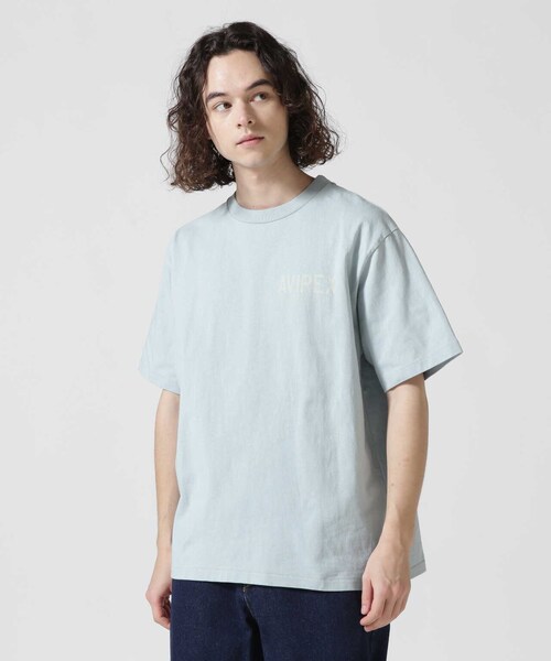 AVIREX(アヴィレックス)の「S/S PIN UP TEE"USAF"(トップス・ブラック/ホワイト/サックス・M/L/XL/2XL)」の2枚目の写真