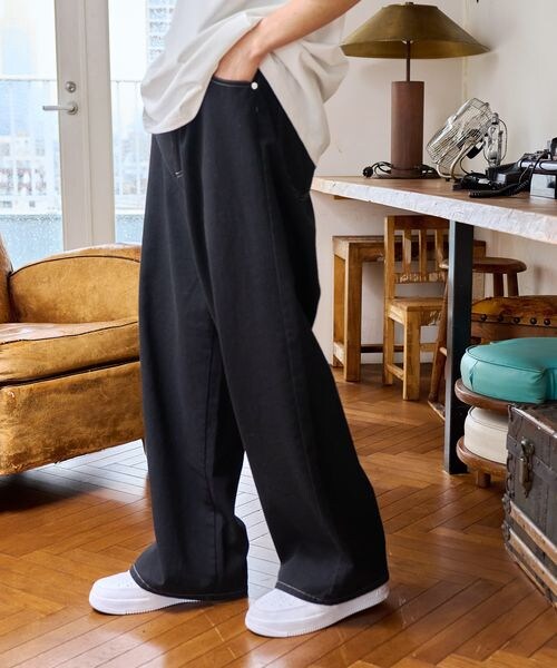 PAGEBOY（ページボーイ）の「タックワイドパンツ（パンツ・レディース・ブラック09/グリーン77・M/L）」の13枚目の写真