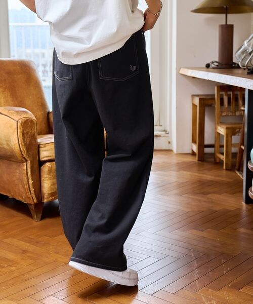 PAGEBOY（ページボーイ）の「タックワイドパンツ（パンツ・レディース・ブラック09/グリーン77・M/L）」の15枚目の写真