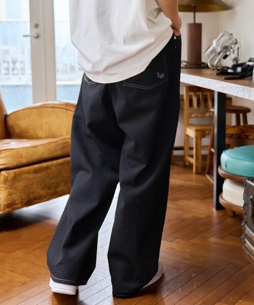 PAGEBOY（ページボーイ）の「タックワイドパンツ（パンツ・レディース・ブラック09/グリーン77・M/L）」の14枚目の写真