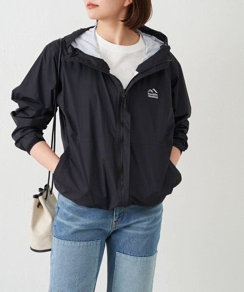 GALLARDAGALANTE（ガリャルダガランテ）の「【Franklin Climbing】クライム2.5レイヤーシェルジャケット（マウンテンパーカー・レディース・サックスブルー/キャメル/ブラック・S）」の2枚目の写真