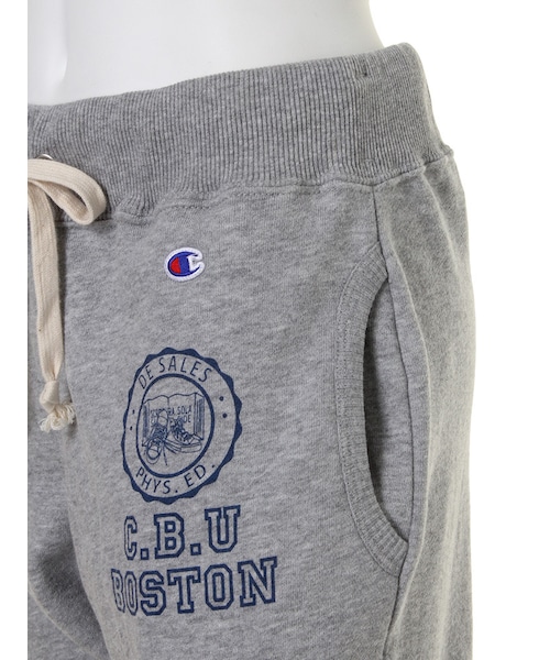 Ungrid（アングリッド）の「《andGIRL/ sweet10月号掲載》 【Men’s Like】Champion スウェットPT（パンツ・レディース・オフホワイト/グレー・F）」の10枚目の写真