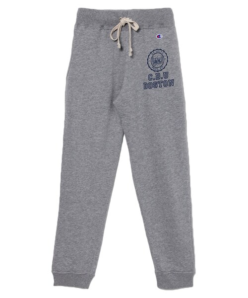 Ungrid（アングリッド）の「《andGIRL/ sweet10月号掲載》 【Men’s Like】Champion スウェットPT（パンツ・レディース・オフホワイト/グレー・F）」の14枚目の写真