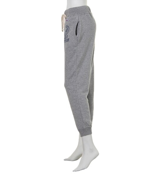 Ungrid（アングリッド）の「《andGIRL/ sweet10月号掲載》 【Men’s Like】Champion スウェットPT（パンツ・レディース・オフホワイト/グレー・F）」の7枚目の写真