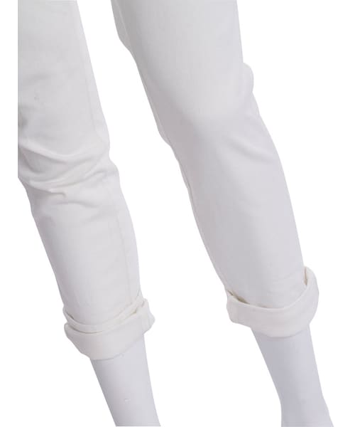 Ungrid（アングリッド）の「《sweet11月号 吉川ひなのｻﾝ着用》【Casual】デニムストスリサロペット（オールインワン・サロペット・レディース・ホワイト/インディゴ・S/M）」の14枚目の写真