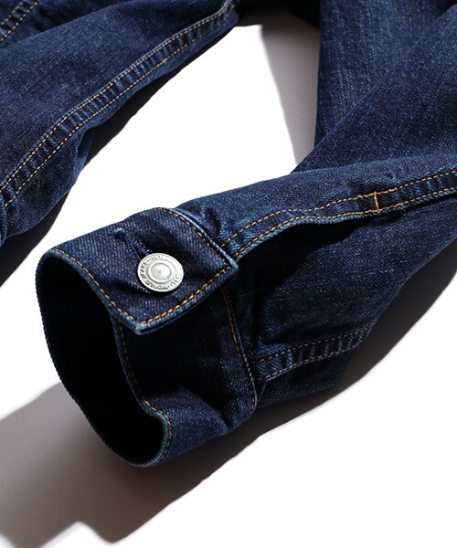 FREAK'S STORE（フリークスストア）の「【15SS新作】 ストレッチデニムジャケットNAVY -Made in Japan-（その他・メンズ・ネイビー・M/L）」の8枚目の写真