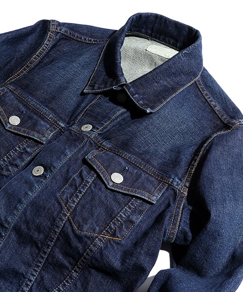 FREAK'S STORE（フリークスストア）の「【15SS新作】 ストレッチデニムジャケットNAVY -Made in Japan-（その他・メンズ・ネイビー・M/L）」の7枚目の写真