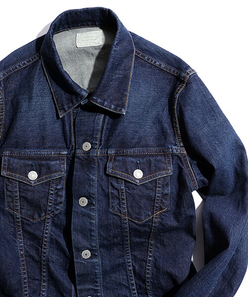 FREAK'S STORE（フリークスストア）の「【15SS新作】 ストレッチデニムジャケットNAVY -Made in Japan-（その他・メンズ・ネイビー・M/L）」の6枚目の写真