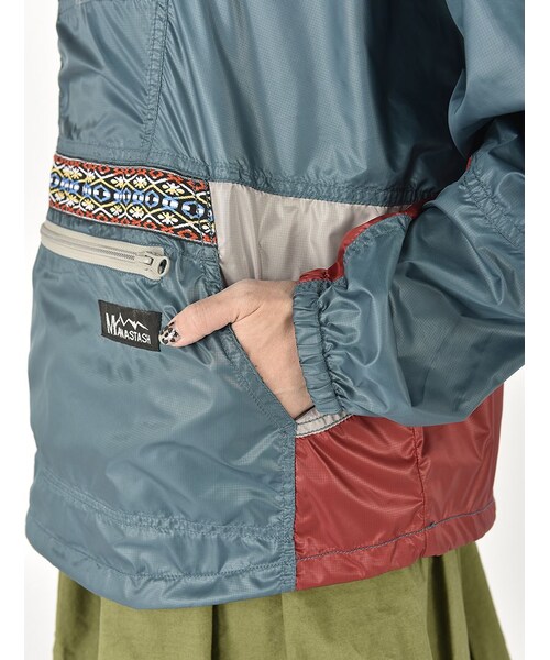 BEAVER(ビーバー)の「MANA-PERTEX ACOUSTIC(ジャケット/アウター・レディース・B/GREY/RED・M)」の6枚目の写真