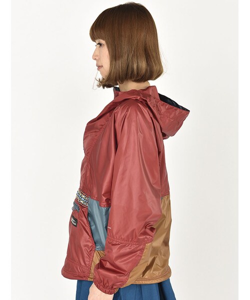 BEAVER(ビーバー)の「MANA-PERTEX ACOUSTIC(ジャケット/アウター・レディース・B/GREY/RED・M)」の10枚目の写真