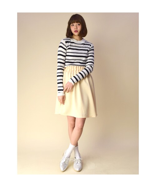 w closet(ダブルクローゼット)の「レースアップシューズ(シューズ・レディース・ブラック/ホワイト/シルバー・M/L)」の10枚目の写真