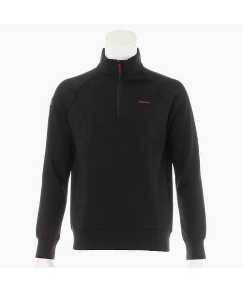 ブリーフィング　ジップアップ　3Dロゴ BRIEFING GOLF 【ブリーフィング/BRIEFING】MENS 3D LOGO HALF