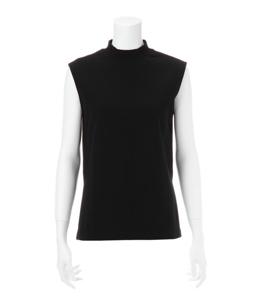 G.V.G.V.（ジーヴィージーヴィー）の「COTTON HIGH NECK SLEEVELESS TOP（トップス・レディース・BLACK/KHAKI/WHITE・XS）」の4枚目の写真