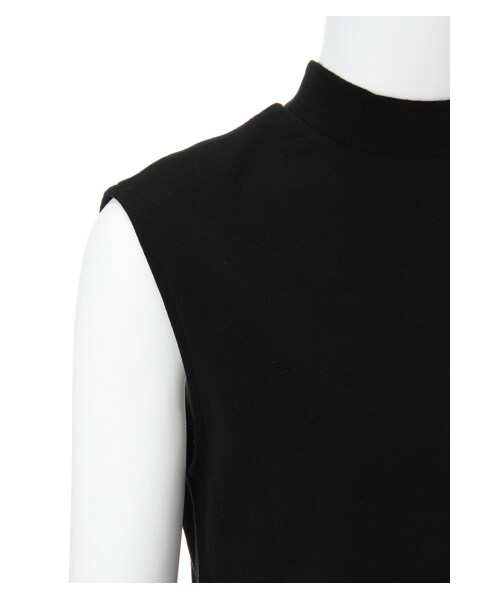 G.V.G.V.（ジーヴィージーヴィー）の「COTTON HIGH NECK SLEEVELESS TOP（トップス・レディース・BLACK/KHAKI/WHITE・XS）」の8枚目の写真