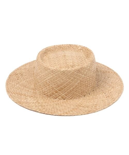 LOWRYS FARM（ローリーズファーム）の「ザツザイポークパイＨＡＴ（帽子・レディース・ベージュ52/ブラウン58・FREE）」の7枚目の写真