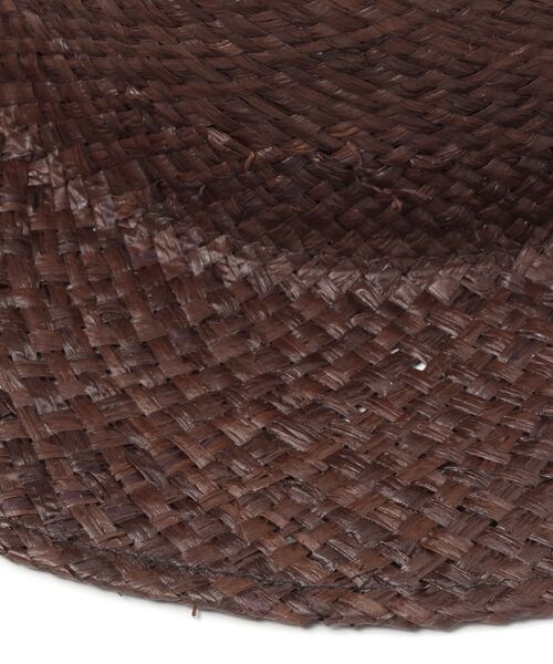 LOWRYS FARM（ローリーズファーム）の「ザツザイポークパイＨＡＴ（帽子・レディース・ベージュ52/ブラウン58・FREE）」の4枚目の写真