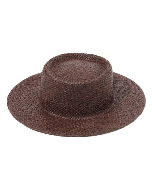 LOWRYS FARM（ローリーズファーム）の「ザツザイポークパイＨＡＴ（帽子・レディース・ベージュ52/ブラウン58・FREE）」の8枚目の写真