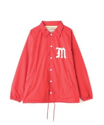 ROYAL FLASH | SAINT MICHAEL/セント マイケル/COACH JACKET/M/RED(ジャケット/アウター)