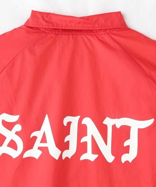 ROYAL FLASH（ロイヤルフラッシュ）の「SAINT MICHAEL/セント マイケル/COACH JACKET/M/RED（ジャケット/アウター・レッド・M/L/XL）」の3枚目の写真