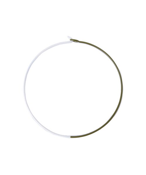 G.V.G.V.(ジーヴィージーヴィー)の「TWO TONE HOOP CHOKER(アクセサリー・レディース・ORANGE/BLACK/KHAKI・F)」の3枚目の写真