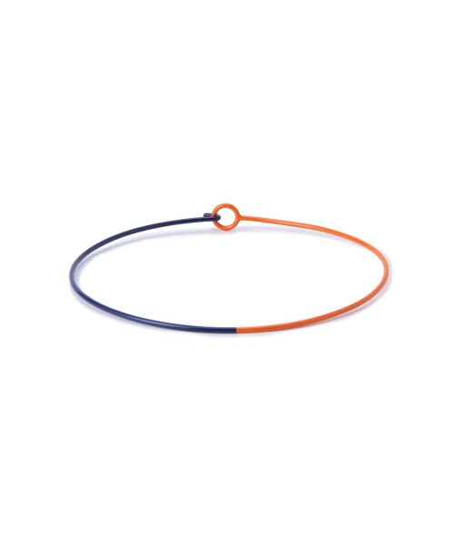 G.V.G.V.(ジーヴィージーヴィー)の「TWO TONE HOOP CHOKER(アクセサリー・レディース・ORANGE/BLACK/KHAKI・F)」の5枚目の写真