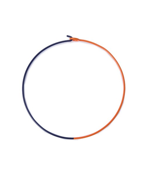G.V.G.V.(ジーヴィージーヴィー)の「TWO TONE HOOP CHOKER(アクセサリー・レディース・ORANGE/BLACK/KHAKI・F)」の1枚目の写真