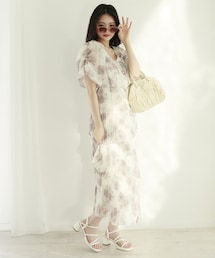 one after another NICE CLAUP | プリーツティアードワンピース(ワンピース/ドレス)