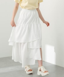 OLIVE des OLIVE | ランダムティアードスカート(スカート)