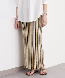 SHENERY | マルチストライプタイトニットスカート(スカート)