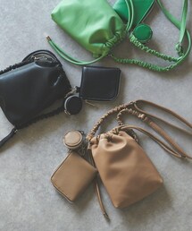 un dix cors | 《予約》【cachecache(カシュカシュ)】３SET巾着ショルダー(ショルダーバッグ)