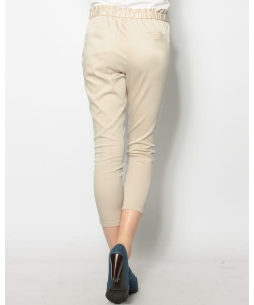 VICKY（ビッキー）の「テンセルツイルアジャストタックパンツ（パンツ・レディース・ホワイト/ブラック/グリーン/ベージュ・SS/S/M/L/LL/4L）」の5枚目の写真