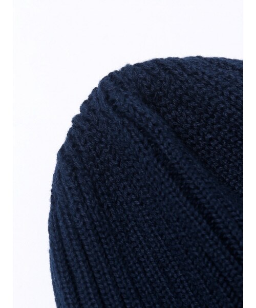 Rouge vif la cle（ルージュヴィフラクレ）の「コットンRIBニット帽（その他・レディース・オフホワイト/ブラック/ネイビー・F）」の6枚目の写真