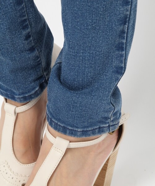 Heather（ヘザー）の「【先行予約】ＳＳサロペットスキニー（パンツ・レディース・ホワイト08/ブルー85・Ｓ/Ｍ）」の8枚目の写真