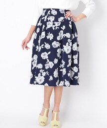 Heather | 【通常販売開始】フラワーミディスカート(スカート)