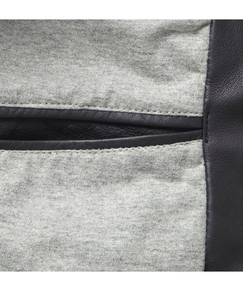 Lot78（ロット78）の「Lot78 Leather Bomber Jacket（ライダースジャケット・メンズ・Blue・IT 46 (UK/US 36)/IT 48 (UK/US 38)）」の6枚目の写真