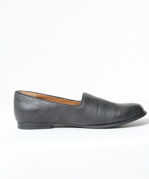 RAGEBLUE(レイジブルー)の「【先行予約】フェイクレザースリッポンシューズ(シューズ・メンズ・ブラック/ブラウン・M/L)」の4枚目の写真