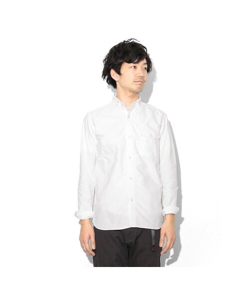 URBAN RESEARCH DOORS（アーバンリサーチドアーズ）の「OX三本針SHIRTS（トップス・メンズ・Gingham/White/Navy/Stripe・36/38/40）」の6枚目の写真