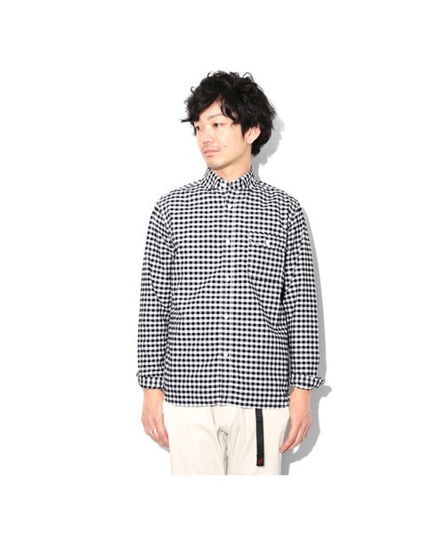 URBAN RESEARCH DOORS（アーバンリサーチドアーズ）の「OX三本針SHIRTS（トップス・メンズ・Gingham/White/Navy/Stripe・36/38/40）」の10枚目の写真