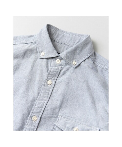 URBAN RESEARCH DOORS（アーバンリサーチドアーズ）の「OX三本針SHIRTS（トップス・メンズ・Gingham/White/Navy/Stripe・36/38/40）」の15枚目の写真